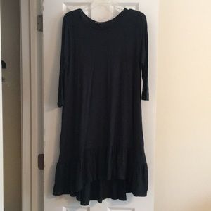 Annabelle L Hunter Green Ruffle Dress